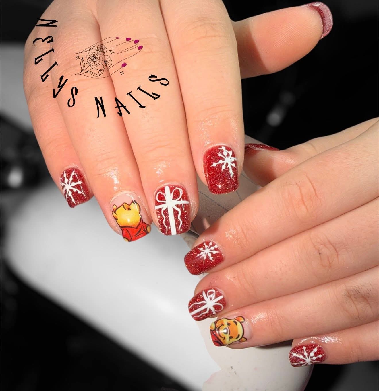 Soft pink nail set with tidy cuticles